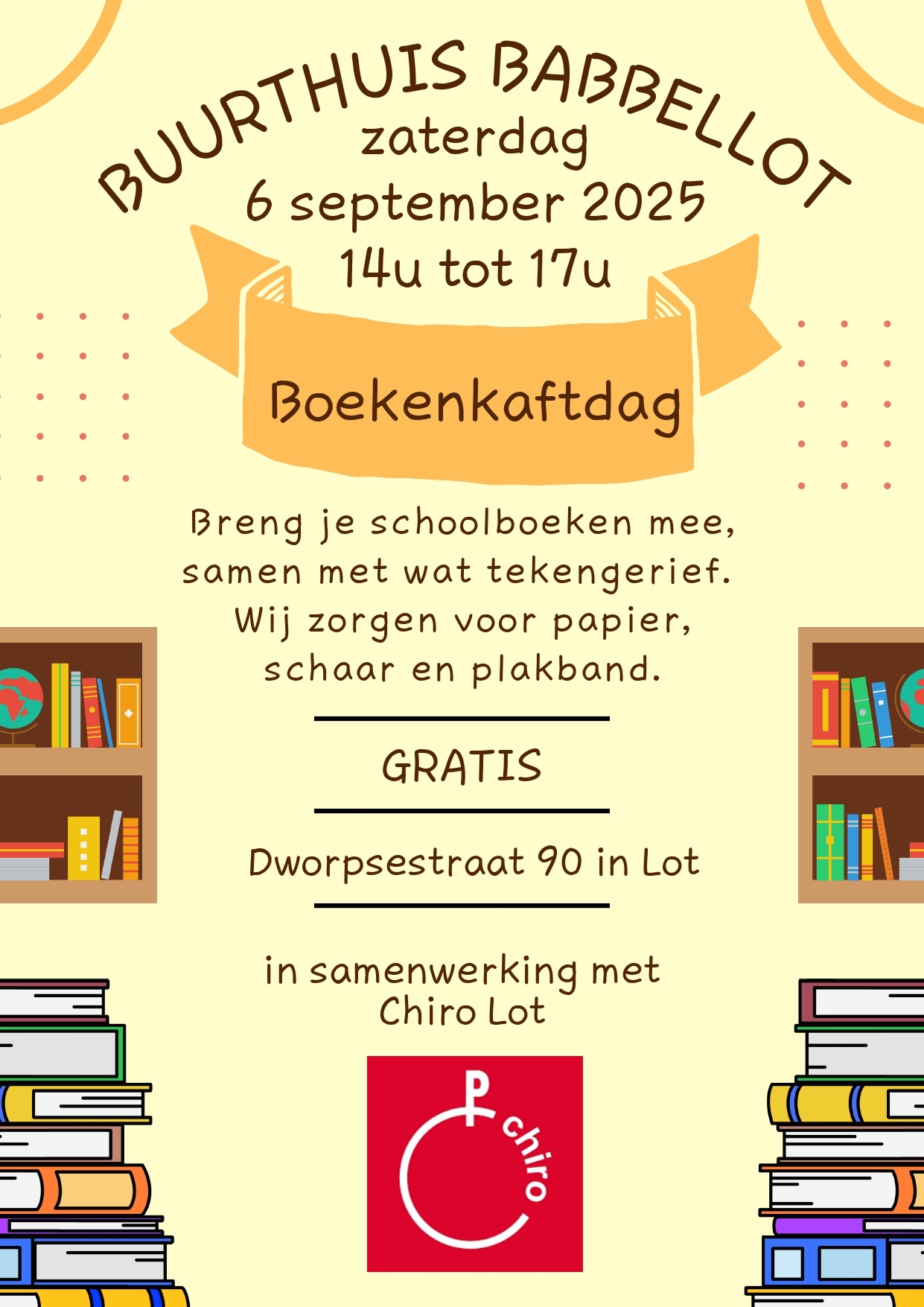 aankomende activiteit